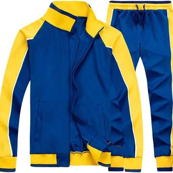 Men's Tracksuits Sweat Suit Casual Long Sleeve 2 Piece Outfit Sports Jogging Suits Set