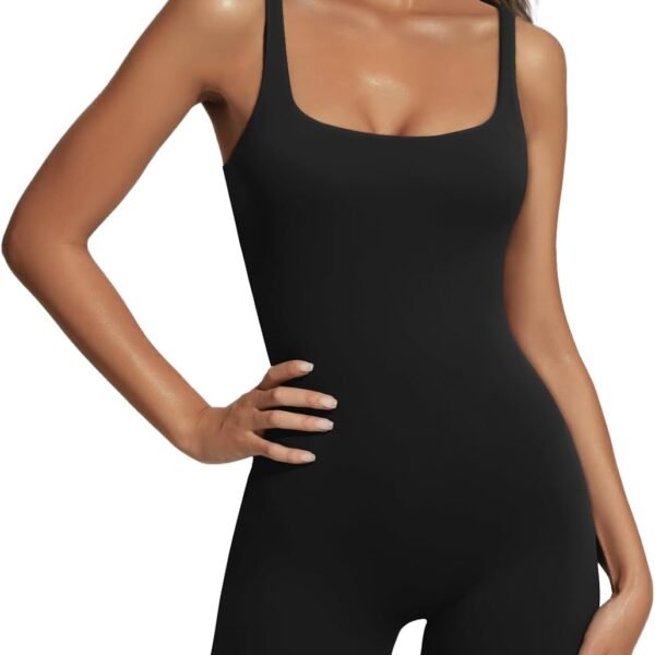 Womens Jumpsuits Shorts Rompers One Piece Bodysuits Yoga Sleeveless Backless Seamless Bodycon Outfits Clothes