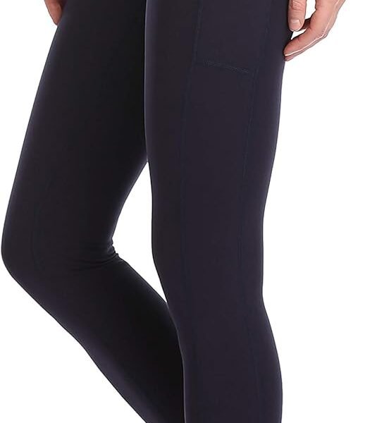 Women's High Waisted Yoga Pants 7/8 Length Leggings with Pockets